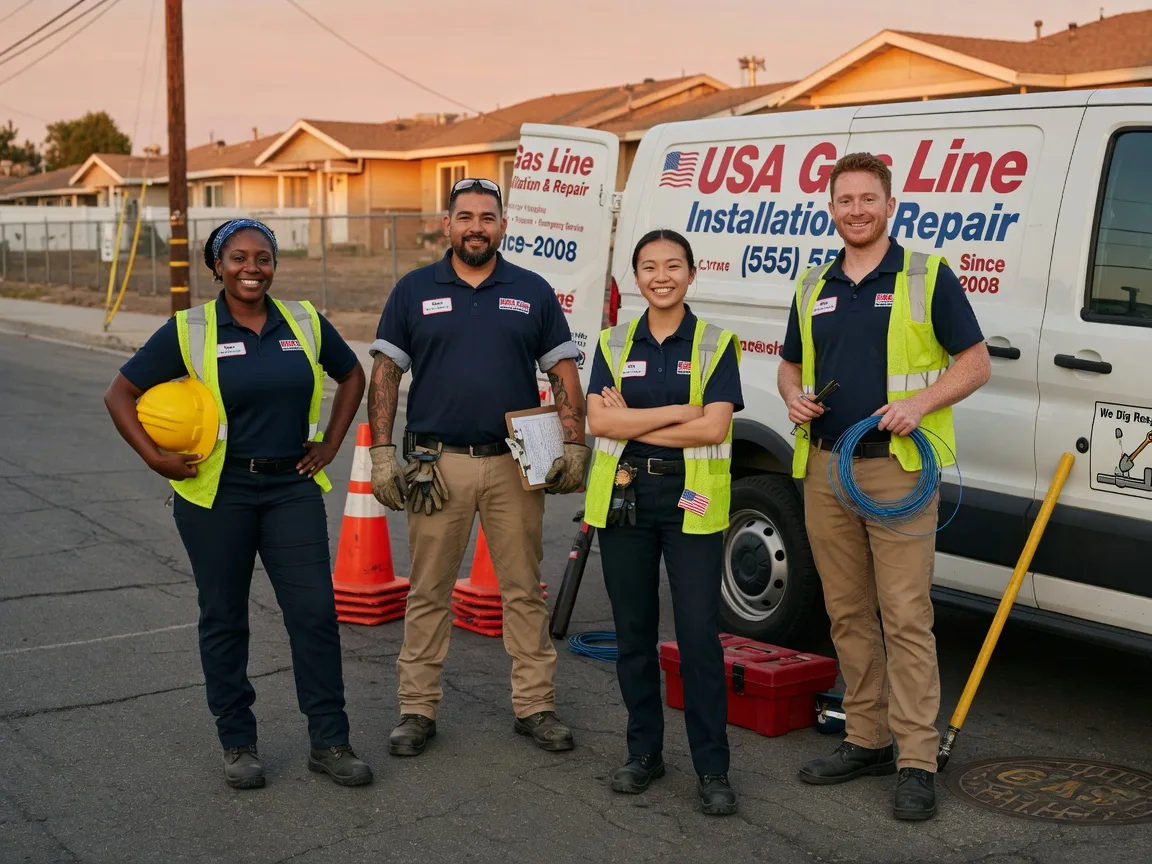 Gas Line Installation company in Salem, NE
